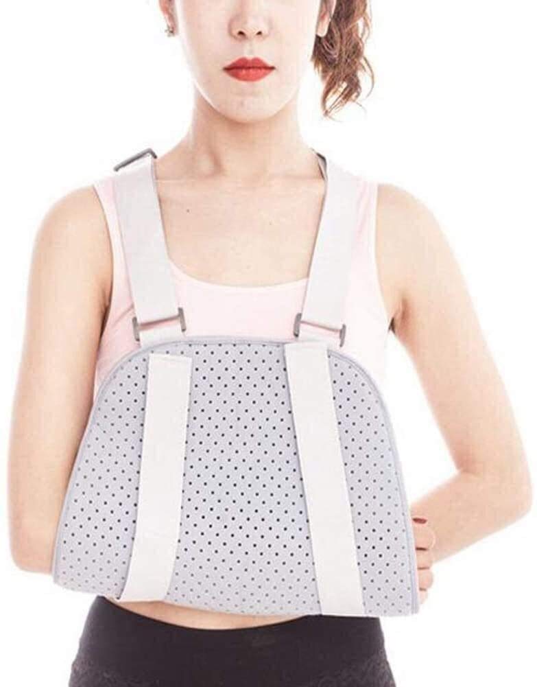 Cabestrillo de Brazo Ajustable, Soportes de Brazo Izquierdo y Derecho Eslingas de Hombro inmovilizador para Hombres y Mujeres para dislocación Fractura Esguinces Brazo Roto