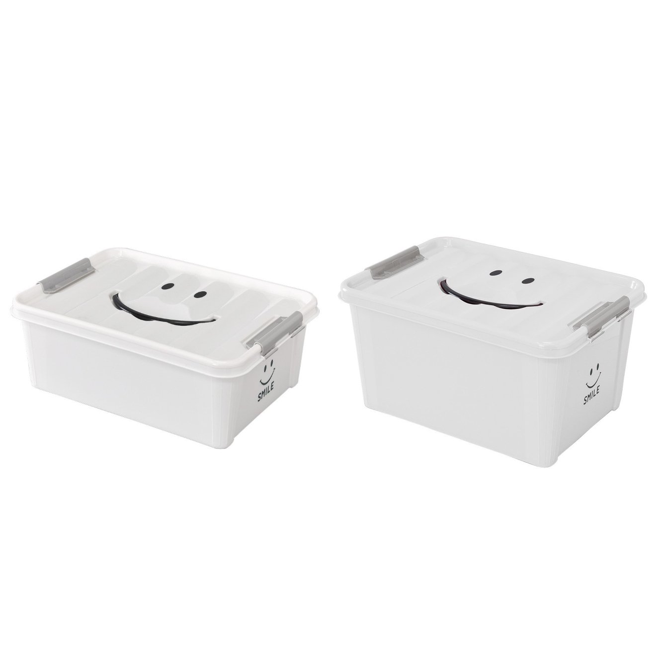 Time Concept Smile Storage Box, 2 Piece