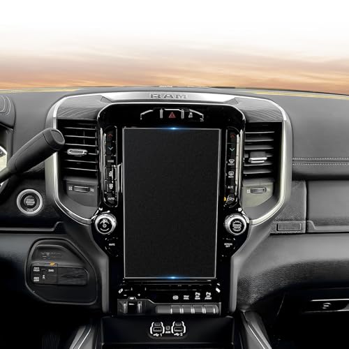 Verre trempé pour Dodge RAM 1500 protection haut de gamme écran tactile 12"