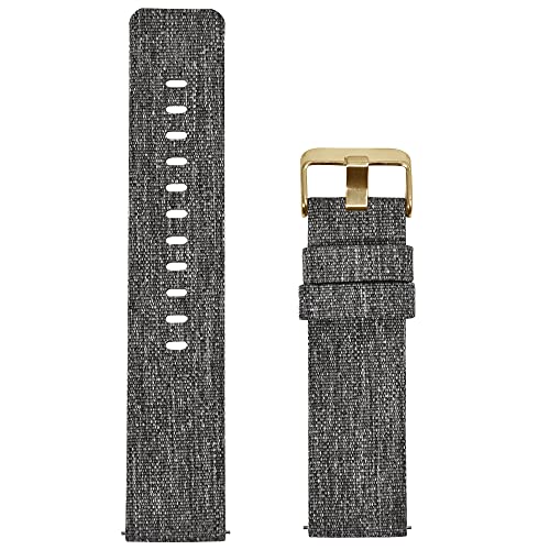 Bracelet montre nylon 24mm souple anti-irritation pour peau sensible