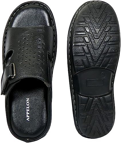Appelon Trending Men's Synthetic leather Slipper For Ultimate Comfort and Fashion AS1011