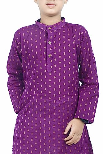 Image of Trendy and Stylish Printed Kids Kurta | Butik Designs for Fashionable Children