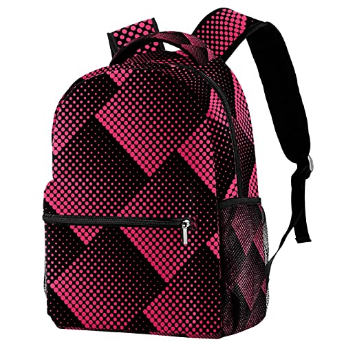 Sac à dos de voyage enfant à pois pour les sorties scolaires et vacances