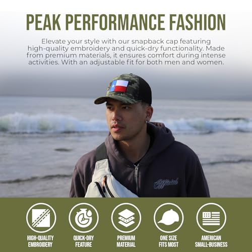 Image of International Tie State Hat for Men and Women, Adjustable Snapback Trucker Baseball Cap with Embroidered Patch