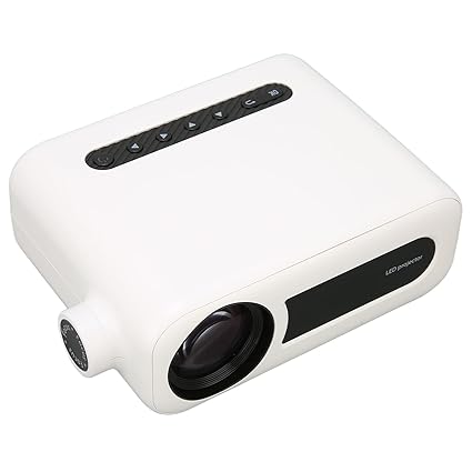 UniMarket Home Theater Projectors, Portable Office Home Projector High Definition 1080P Small Portable for Watching Movies Home for Squares Bars(#3)