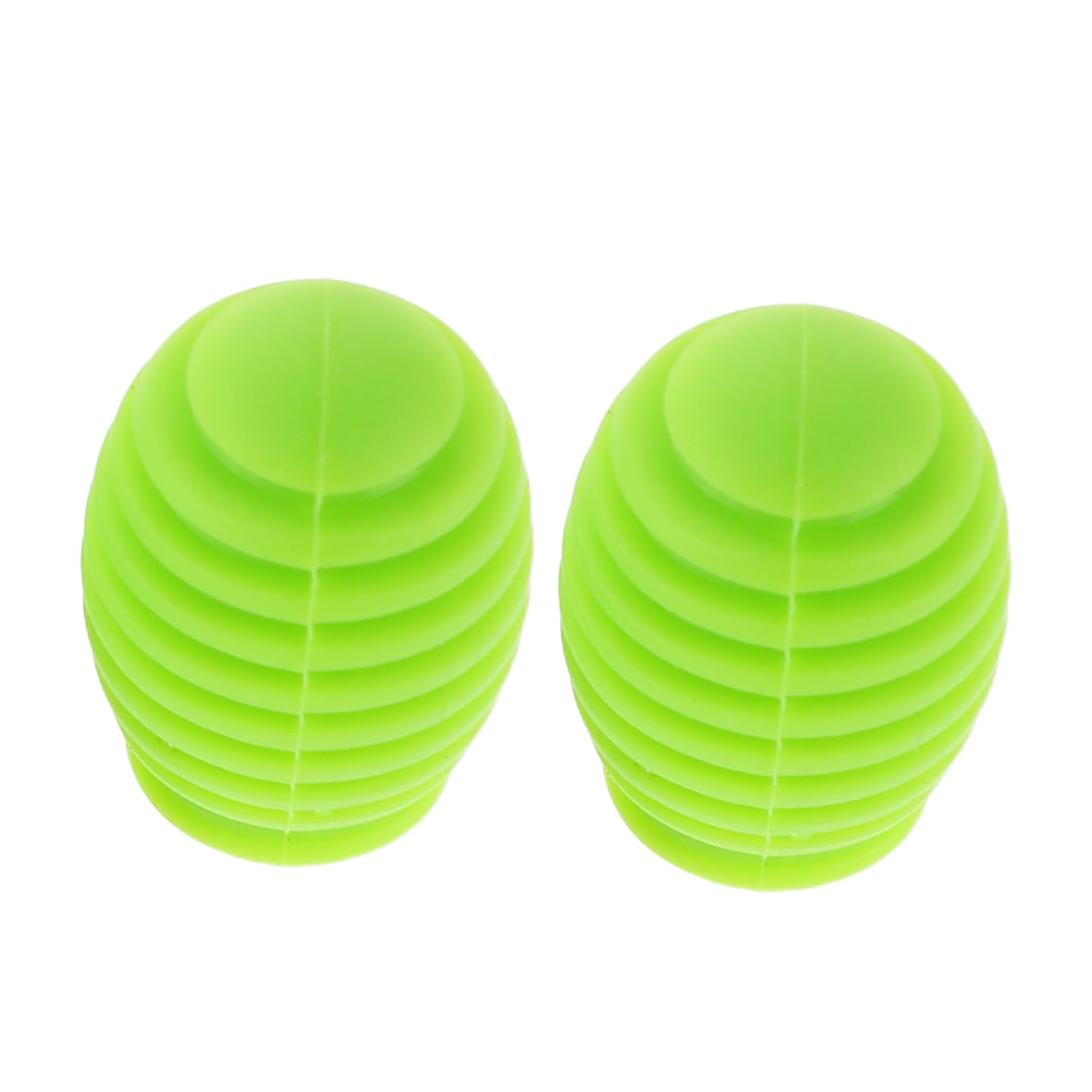 ifundom 2pcs Silicone Drumstick Dampeners: Drum Mute Tips Drum Stick Mallet Protectors Covers Replacement Percussion Accessories For Quiet Practice