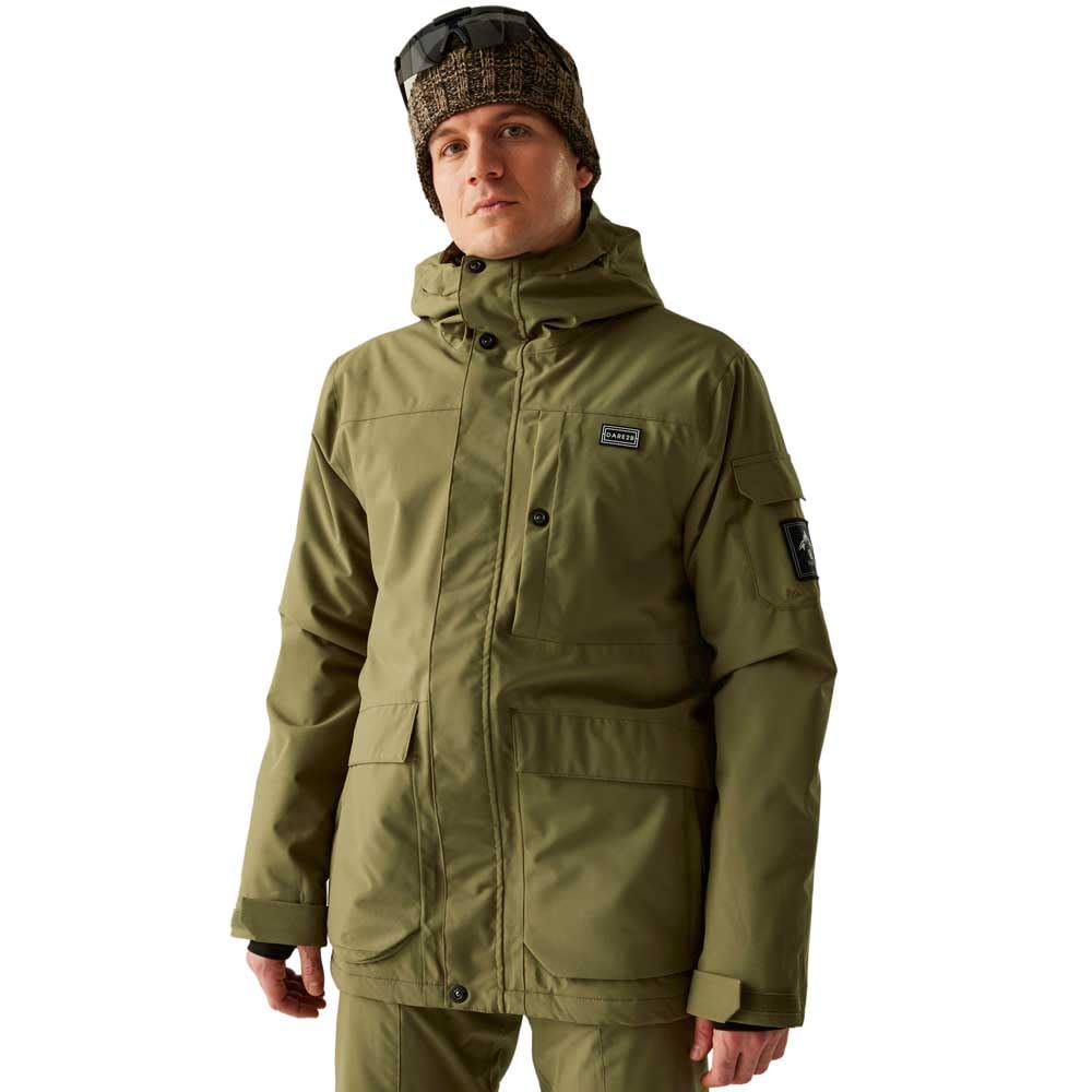 Dare 2b Twin Tip Ski Jacket - Waterproof Breathable Insulated Mens M Green