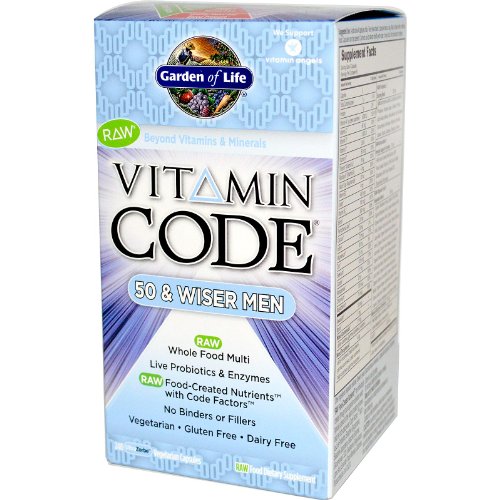 Vitamin Code 50 and Wiser Men's Formula - 240 ct