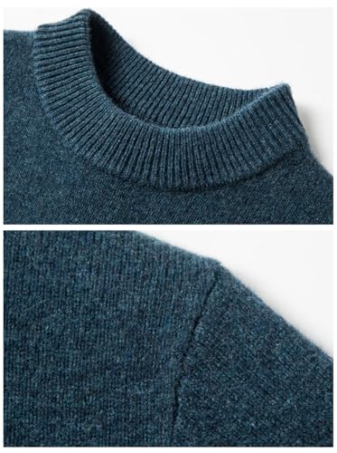 2024 Winter Men's Thickened Warm Sweater Classic Long Sleeve Sweater Fashion Top4