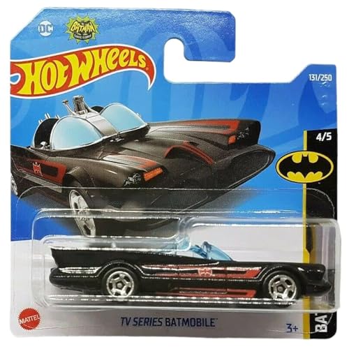 Hot Wheels - TV Series Batmobile - Batman 4/5 - HCV64 - Short Card - DC - Classic Superheroes - Mattel 2022
