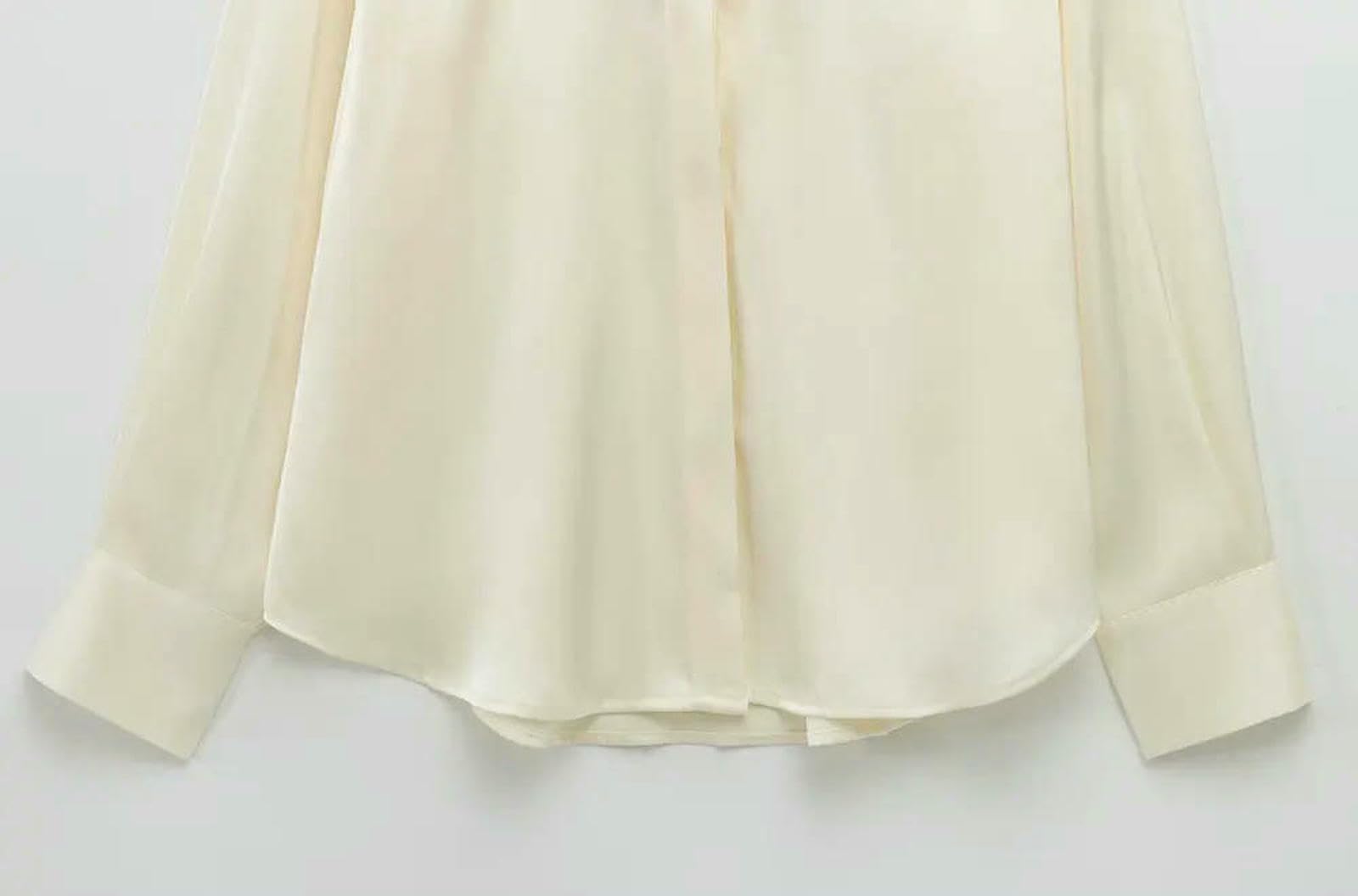 CHENSHI Camisa Mujer Blusa De Manga Larga con Cuello Solapa para Mujer, Top Elegante Botones Dorados A La Moda, Femenina-como Imagen_b-m