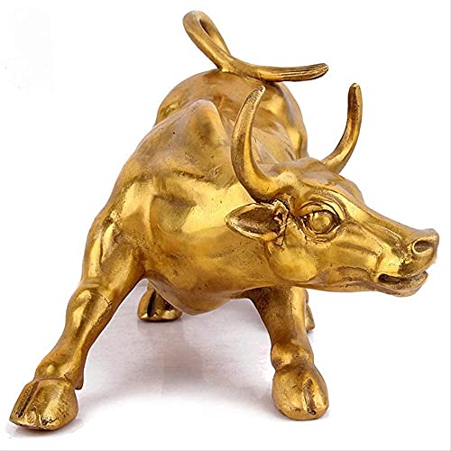 Statue de taureau or Wall Street, une statuette idéale à offrir pour un bureau - 3