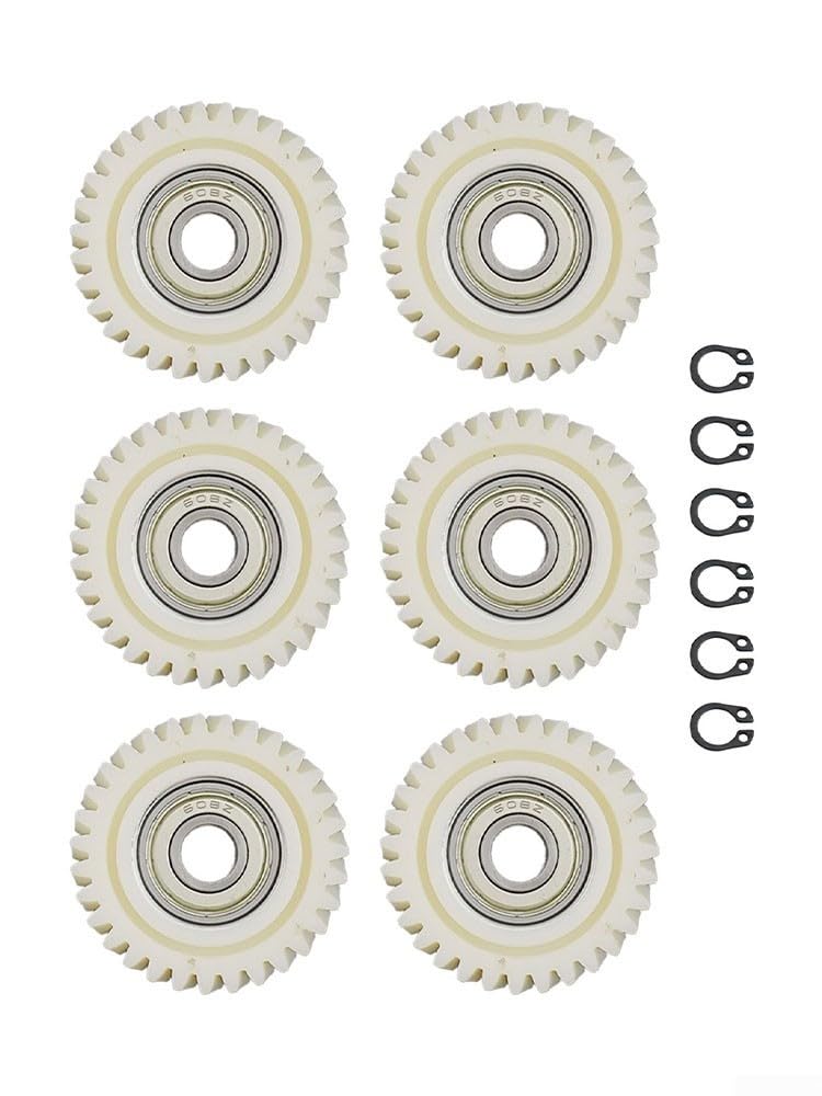 6 ingranaggi planetari per bici elettrica, in nylon, 31T, 35T, 36T, denti 608, design compatibile con cuscinetti (36 denti)