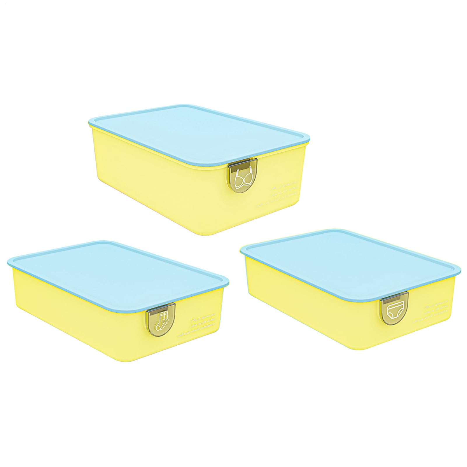 Organizador ropa interior Organizador de Cajón Apilable y Antipolvo con