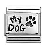 Nomination Charm My Dog Nomination Unisex-Charm 925 Silber - 330102/35