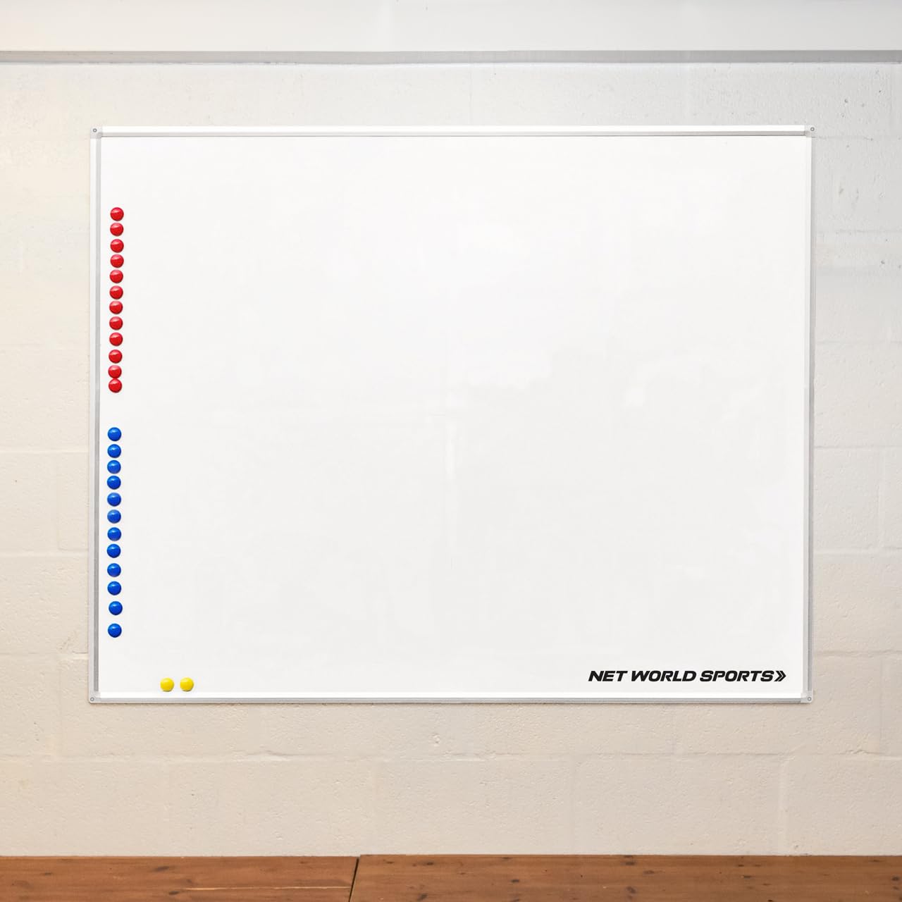 Plain Dry Erase Whiteboard - Available in 5X Sizes | Magnetic & Wipeable Board (150cm x 120cm Wall Mounted Whiteboard)