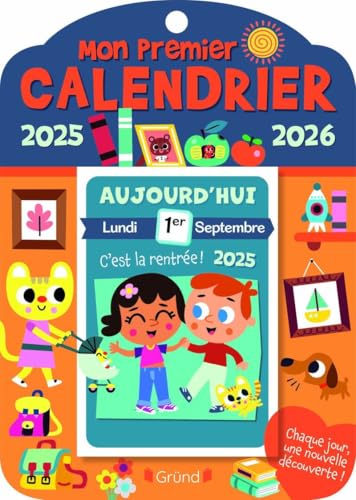 Mon premier calendrier 2025-2026 - Dès 3 ans
