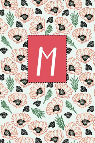 Carnet initiale M le cadeau personnalisé idéal pour anniversaire