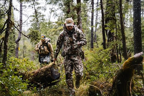 First Lite Men's Omen Stormshelter Pant - Waterproof Durable Camo Hunting Rain Pants4