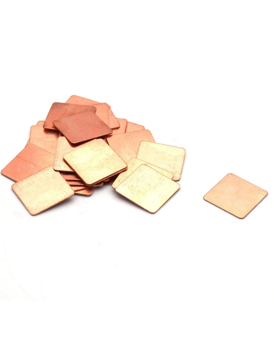 AVIATION METAL & ALLOYS 15 x 15 x 1.0mm Laptop GPU CPU Heatsink Thermal Copper Pad Shims Pack of 10 (B0BDHQ3PF6) Amazon Price History, Amazon Price Tracker