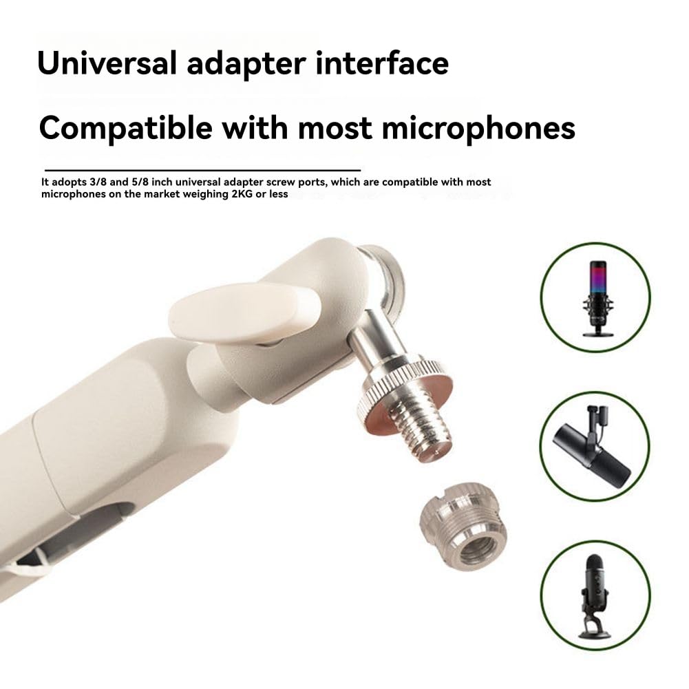 Support de Microphone de Bureau Pince de Fixation réglable