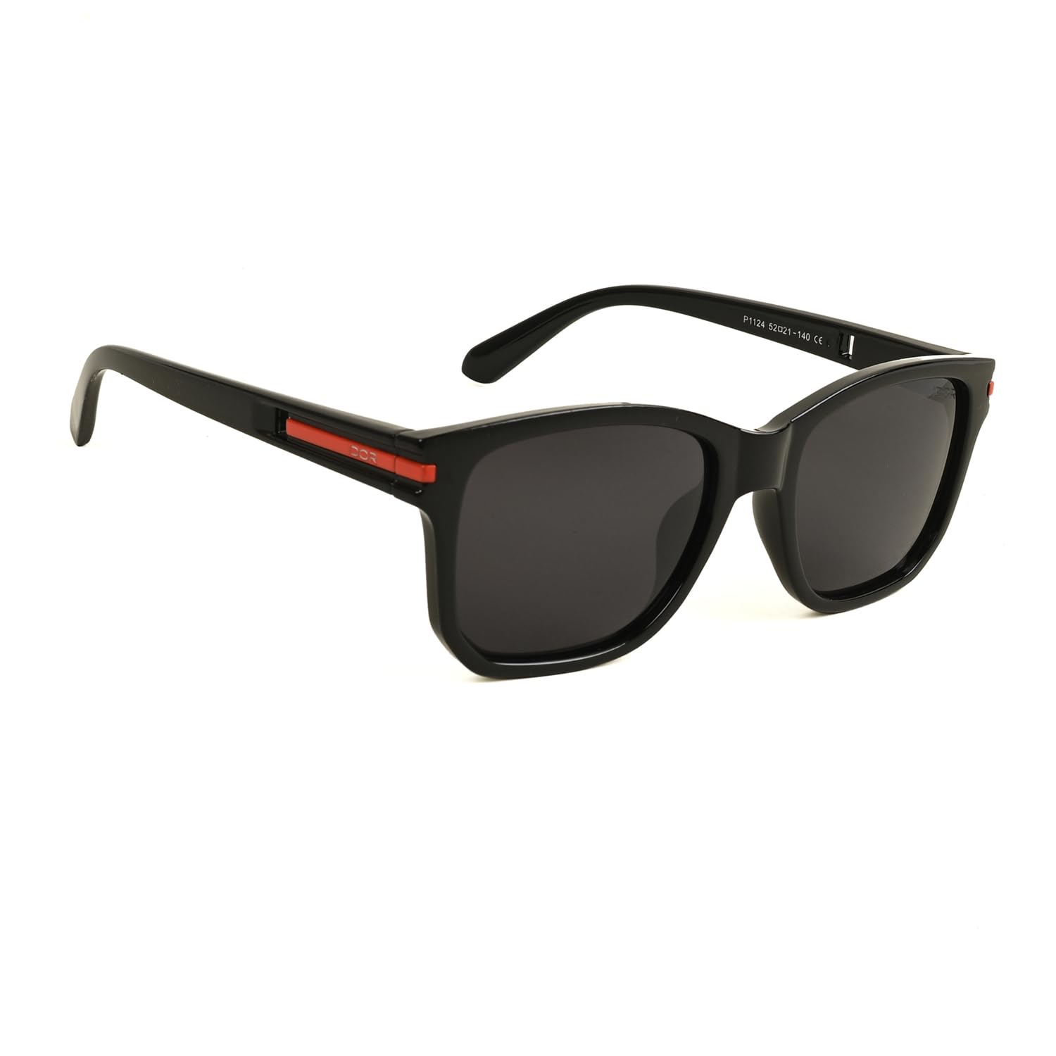idor P-1124 Polarized UV400 Sunglasses for Men & Women | Brown Tortoise Full Rim Square Frame | Brown Polarized Polycarbonate Lens | Lightweight TR90 Driving, Travel & Outdoor Sunglasses-picture-34