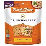 Crunchmaster, Pimento Cheese Flavored Baked Multi-Grain Crackers, 4 Ounce