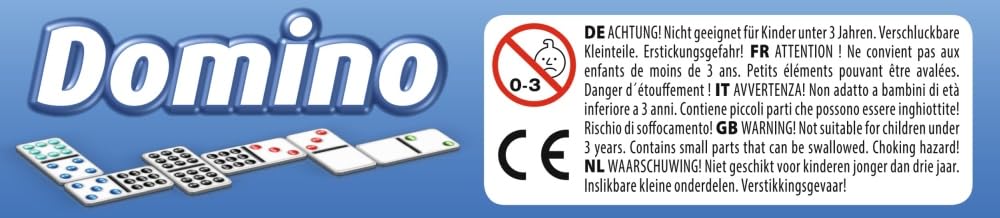 Schmidt Spiele 51435 Domino, Bring Mich mit Spiel w metalowej puszce, kolorowe