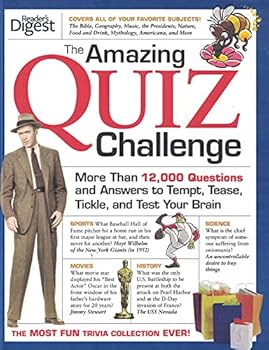 Hardcover The Amazing Quiz Challenge Book