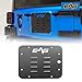EAG Tailgate Vent-Plate Cover/Spare Tire Carrier Delete for 07-18 Jeep Wrangler JK