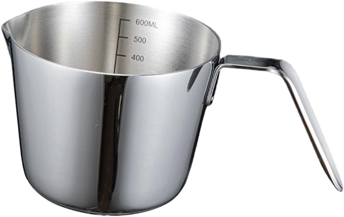 LABRIMP Milk Pot Coffee Pot Melting Bowls for Cheese Butter Candy Capacity Hand Wash Space Saving Kitchen Tool