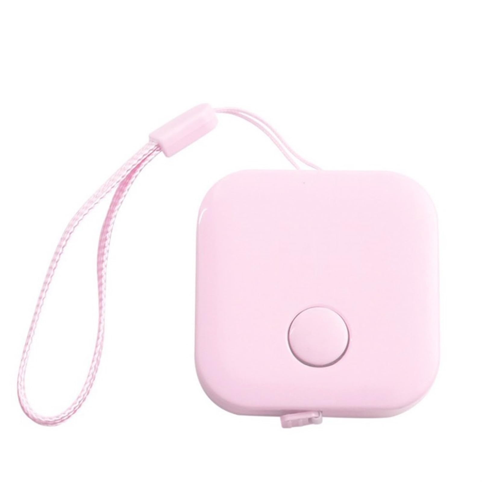 Taśma miernicza PP | Wielokolorowa zwijana miarka do szycia ciała(Pink)