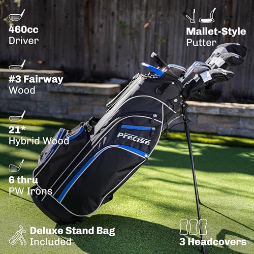 image for Precise M3 Tall Men's Right Handed Complete Golf Club Set (6'1