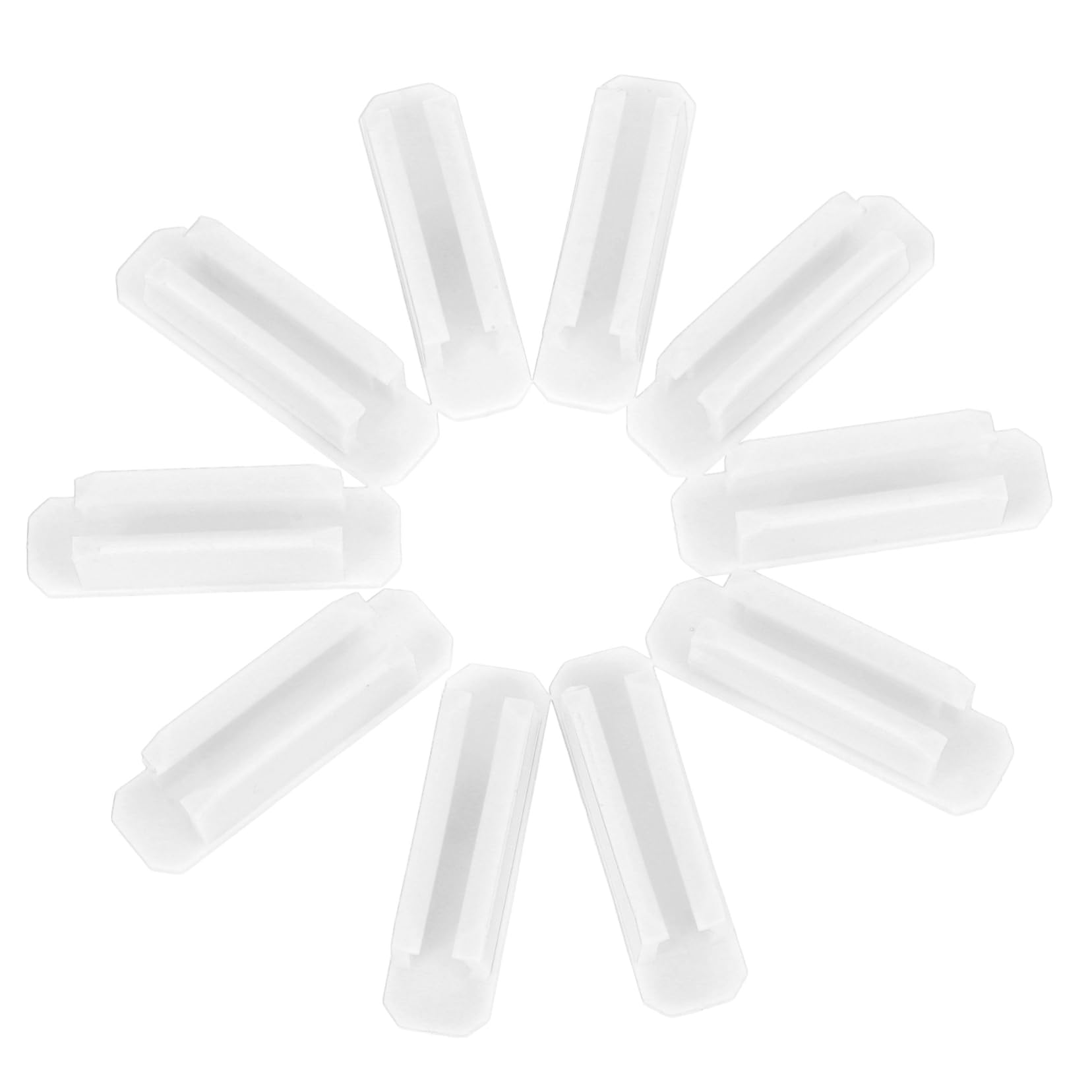 NOLITOY 50piezas Clips Sujetapapeles De Autoadhesivos Para Bolígrafos y Lápices Juego De Soportes Para Escritorio Para y Organización De Material Escolar