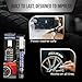 Tire Ink White Tire Paint Pen - Waterproof Permanent Paint pens for Car Wheels Lettering | Car Wash Safe and Durable | Made in Japan (Pack of 1)