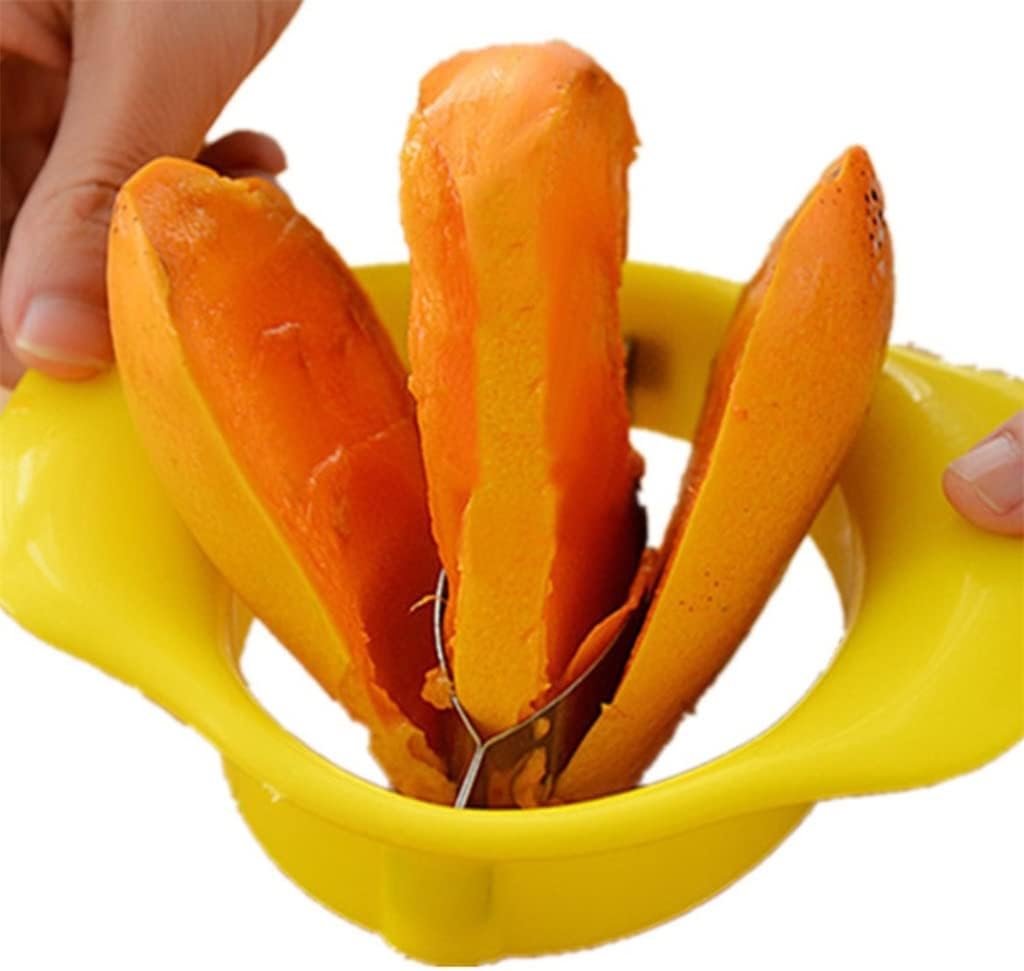 Mango Corer Slicer Cutter Pitter Core Pit Remover Peeler Fruit Vegetable Tool