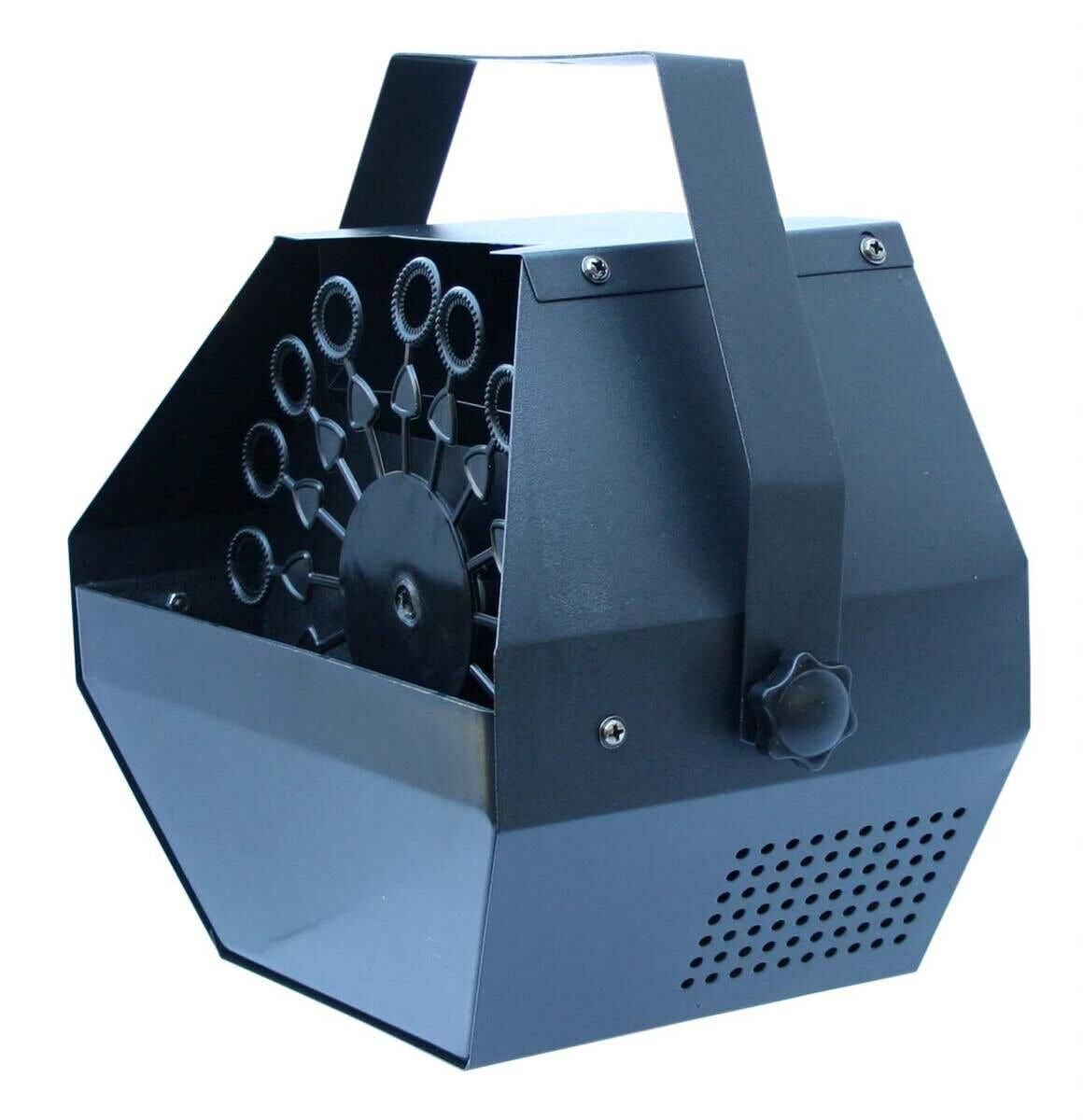 E-Lektron B500-R Seifenblasenmaschine mit Fernbedienung – Bubble Machine mit 2 l Flüssigkeit – Netz-, Batterie- & Powerbank-Betrieb – für Party, Hochzeit, Kinder & Garten