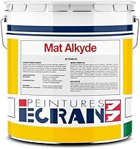 Peinture professionnelle mat, mur et plafond, intérieur, peinture opacifiante, sans odeur Mat Alkyde ECRAN 77 15 litres