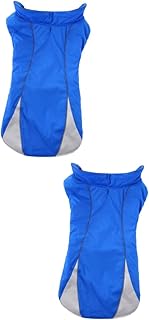 FRCOLOR 2 Peças Casaco Para Baixo Para Cachorro Casaco Para Cachorro Roupas De Inverno Para Cães Roupas Para Cães Colete Mais Quente Para Cães Roupas De Inverno Colete Para Cães De
