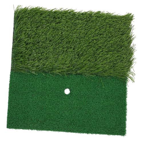GOOHOCHY Portable Golf Swing Practice Mat Artificial Turf Training Pad Tees Simulated Grass Mat for Practice
