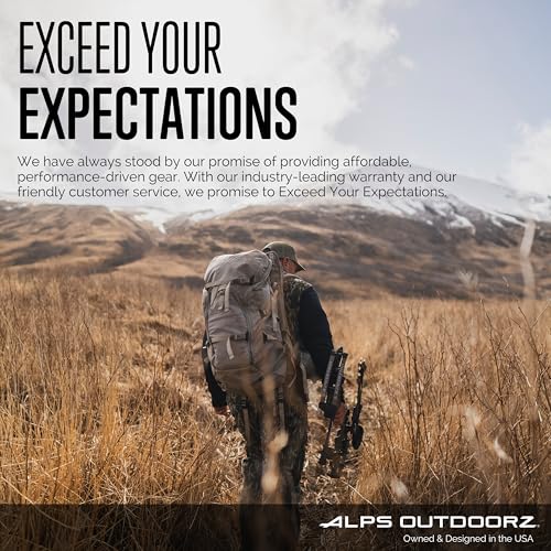 ALPS OutdoorZ Redwood -25° Sleeping Bag, Plaid Flannel Lined, Cotton Canvas/Extreme Cold Weather/Oversized/Extra Warm/TechLoft Insulation - Image 8