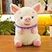 SXPC Jouet Mignon Oreiller Jouet en Peluche Cochon Cadeau poupée Douce Peluche,Violet,30cm