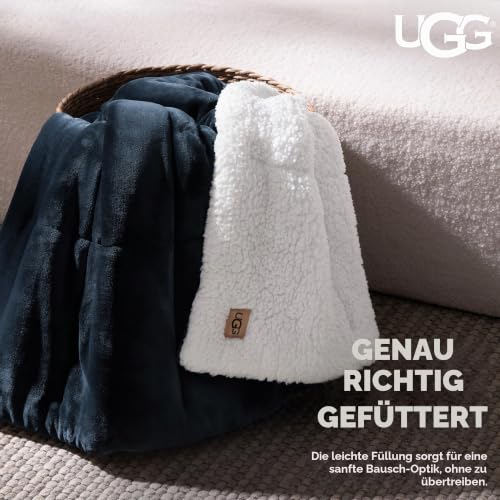UGG Nita Überwurfdecke, Plüsch-Tagesdecke für Couch oder Bett, weich, wendbar, gemütlich, flauschig, warm… – Ansicht 6