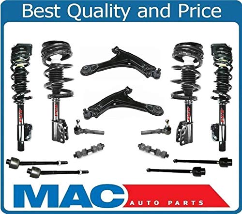 135969 GM Cars Master pc Front Rear Quick Spring Strut and Mount Chassis Kit