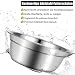 JUJOYBD Katzennapf 3er Set - Erhöhter Futternapf mit 3 Edelstahlnäpfen, 15° Neigung Ergonomische Futterstation für Katzen und kleine Hunde