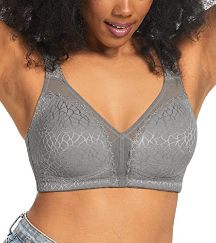 Image of HACI Women's Minimizer Bra Full Coverage Everyday Wirefree Non Padded Plus Size for Large Bust Support Seamless