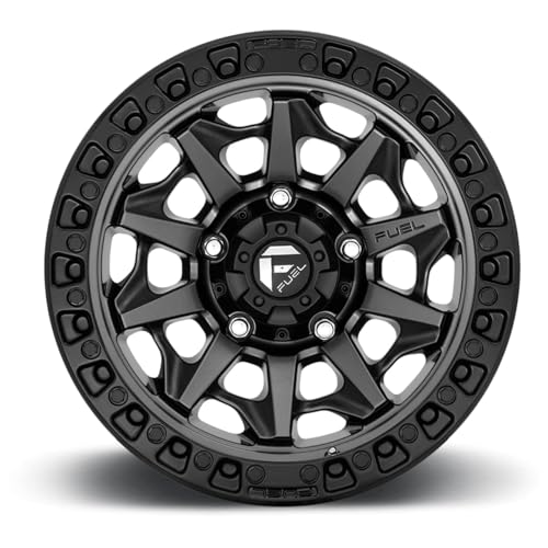 FUEL OFF-ROAD COVERT 17X9 5X5.0 5.04 1mm MATTE GUN METAL BLACK BEAD RING - D71617907550 - Thumbnail 4