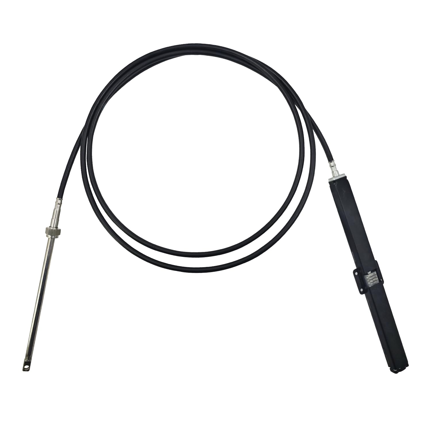 ssc13409 9ft rack steering cable compatible with sb39526p,sb39544p bezel kits for back mount steering system& sh5210p,sh5230p helm units fits for ss14109 ss15109