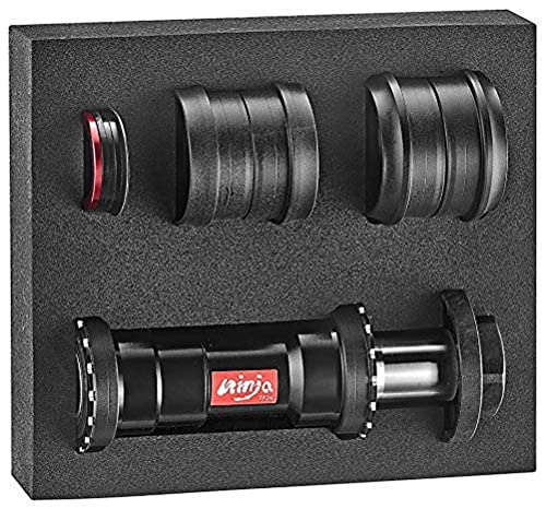 Boîtier de pédalier PressFit Token Ninja BB86 BB92 avec fluidité et durabilité exceptionnelles