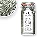 Produktbild Chia Samen BIO 800g im Premium Drahtbügelglas | EDEL KRAUT - 100% reine Chiasamen Bio frei von jeglichen Zusatzstoffen und Gentechnik - Natur pur - chia seeds - Chia-Samen als Premium Superfood